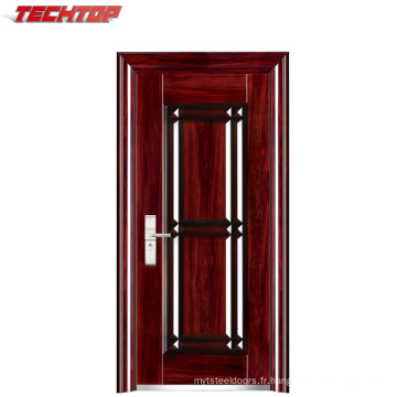 TPS-032A porte de sécurité en acier de porte en acier intérieur professionnel du marché de la Chine